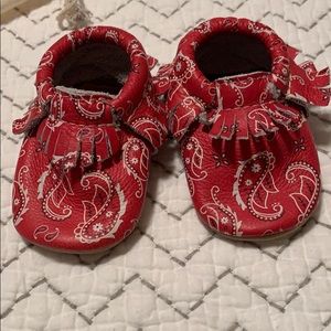 bandana moccasins